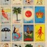 Mexican bingo loteria cards
