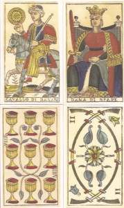 Tarocchi Vergnano cards