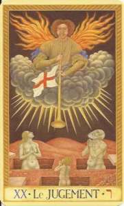 Capek Tarot de Marseille Judgment card