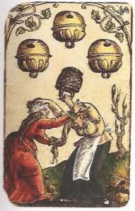 3 of Bellsfrom Peter Flotner playing cards