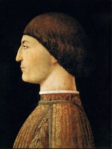 Sigismondo Malatesta portrait by Piero della Francesca