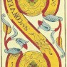 Conver 1760 Tarot de Marseille Two of Coins