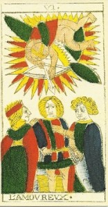 Lovers Payen tarot