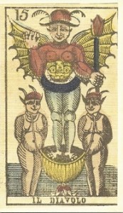 Tarocchi Vergnano Devil