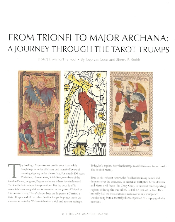 Cartomancer magazine inside page