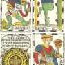 Vandenborre tarot four cards