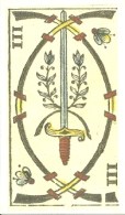 Vergnano Tarocchi 3 Swords