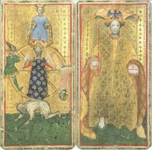 Emperor and Wheel of Fortune, Brera-Brambilla deck