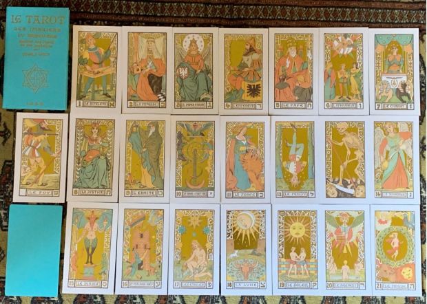 Gold Foil Oswald Wirth deck by Marco Benedetti