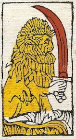 Ace of Swords Budapest Tarot by Sullivan Hismans