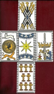 Cross Spread with Tarocchi Rosenwald by Marco Benedetti