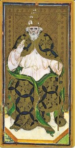 The Pope Visconti Sforza Tarot