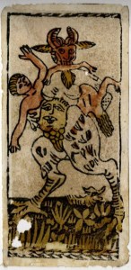 Agnolo Hebreo Devil Tarot Card