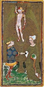 Visconti-Sforza Tarocchi Love Card