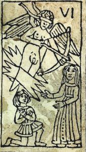 Rosenwald Tarocchi Love card