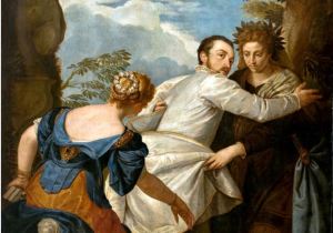 Hercules Between Virtue and Pleasure by Veronese, c. 1582