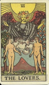 Waite Smith Lovers Card