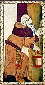Catelin Geofroy Tarot Hermit card