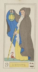 Oswald Wirth Tarot Hermit card