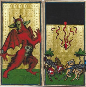 Devil and Tower cards