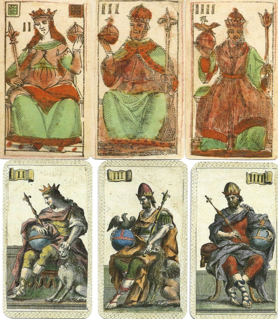 Minchiate Papi cards