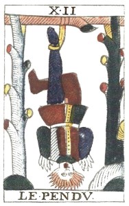 Hanged Man, Noblet Tarot 1650