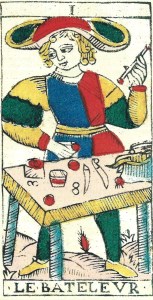 Bagatto card Rochias Tarot